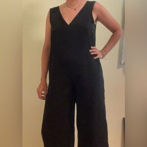Laurs Kemp Raw Silk Jumpsuit